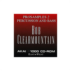 クリプトン | BOB CLEARMOUNTAIN PERC+BASS / AKAI CD-ROM（サンプリング素材）